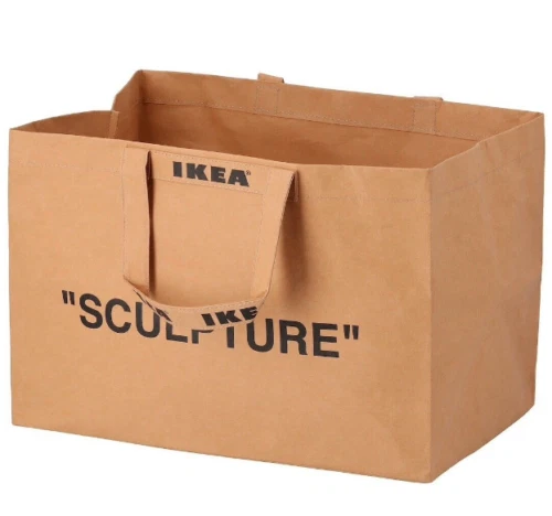 Bag Virgil Abloh x Ikea Beige in Polyester - 8663168