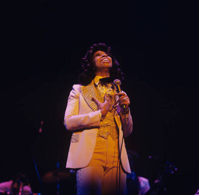 Singer Millie Jackson At The Hammersmith Odeon 1978 Old Music Photo 2