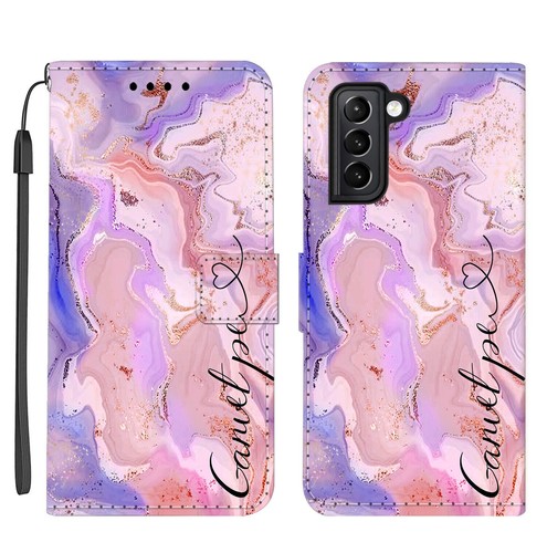 Flip Leather Case For Samsung Galaxy S23 S22 S24 Personalized Phone Wallet Cover - Picture 13 of 100