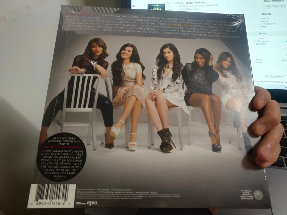Fifth Harmony – Better Together sealed new 4CD Deluxe Edition - Image 2 of 2