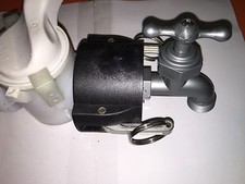 275 330 GALLON IBC TOTE TANK ADAPTER 2" Cam Lock x PLASTIC Gdn Hose FAUCET VLV