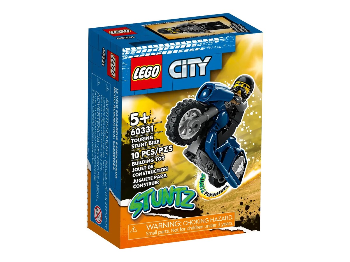 Lego Touring Stunt Bike 60331 Town Minifigure Building Set