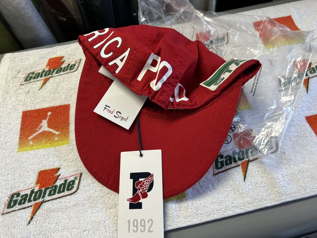AUTHENTIC Rare Polo Ralph Lauren Stadium Long Bill Hat 1992 AUTHENTIC Rare Polo Ralph Lauren Stadium Long Bill Hat 1992