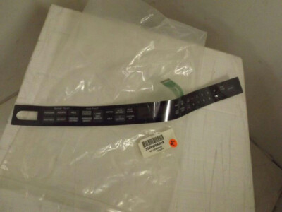 LG MICROWAVE 3506W0A001B KEY MEMBRANE NEW