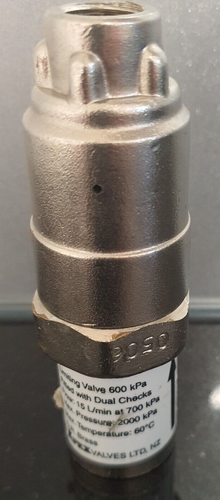 APEX Valves | Pressure Limiting Valve 600 kPa PLV BRASS FiltaMate WATERMARK - Picture 2 of 4