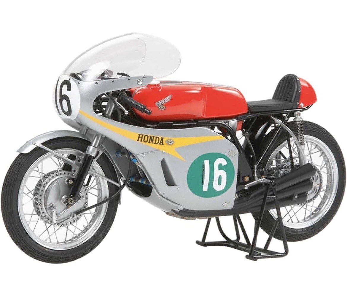 Tamiya 1/12 Motorcycle Series No.113 Honda RC166 GP Racer Model