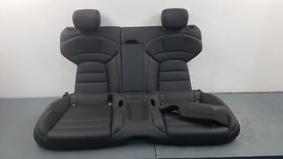 2021 Porsche Taycan Turbo S Black Leather Heated Rear Seat #3890 VV11