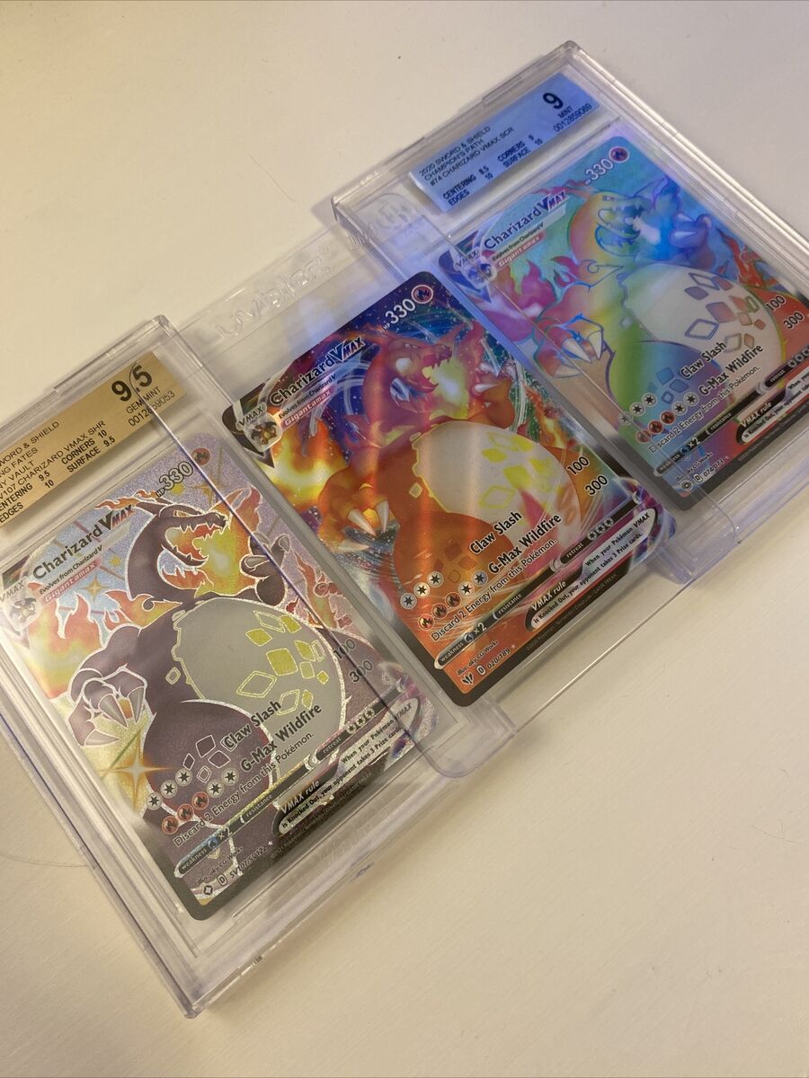 Pokémon TCG Charizard Vmax SV107/SV122 BGS9.5 74/73 BGS 9 Pokémon TCG Charizard Vmax SV107/SV122 BGS9.5 74/73 BGS 9