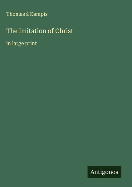 Thomas À Kempis | The Imitation Of Christ | Buch | Englisch (2025)-image