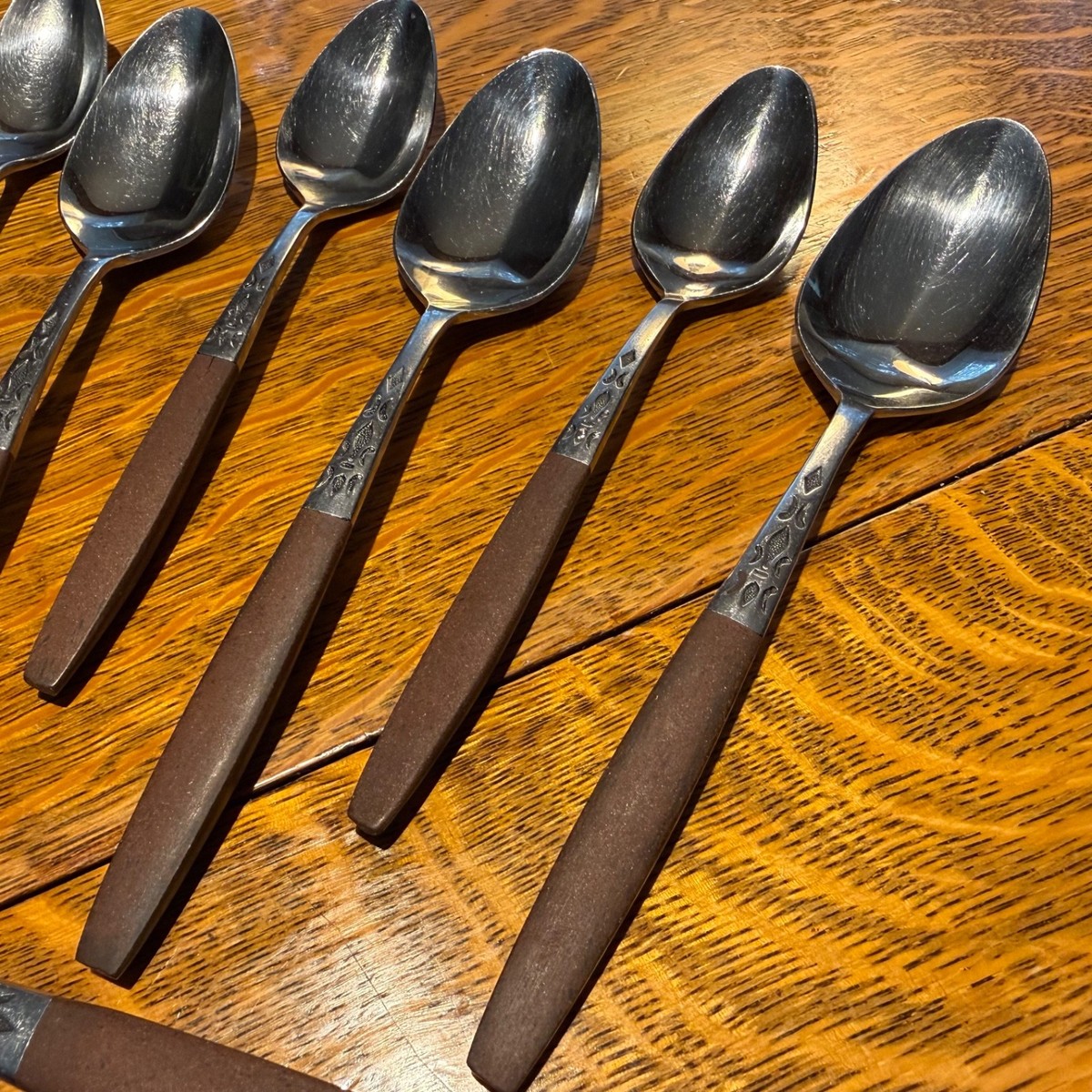 Mid Century 18 Piece Grand Prix Dior Muffin Forged Stainless Steel