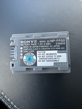 Sony NP-FP50 P Series Li-Ion Battery for Select Camcorders Original Genuine OEM