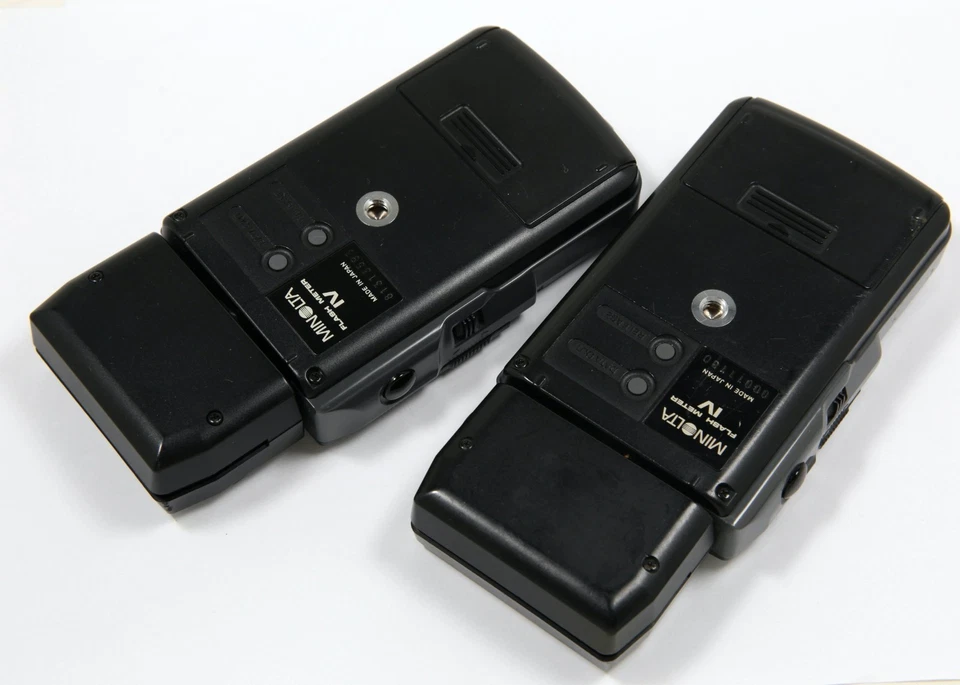 Juego de dos: Medidor de flash Minolta IV VENDIDO COMO ESTÁ Foto 3 de 4