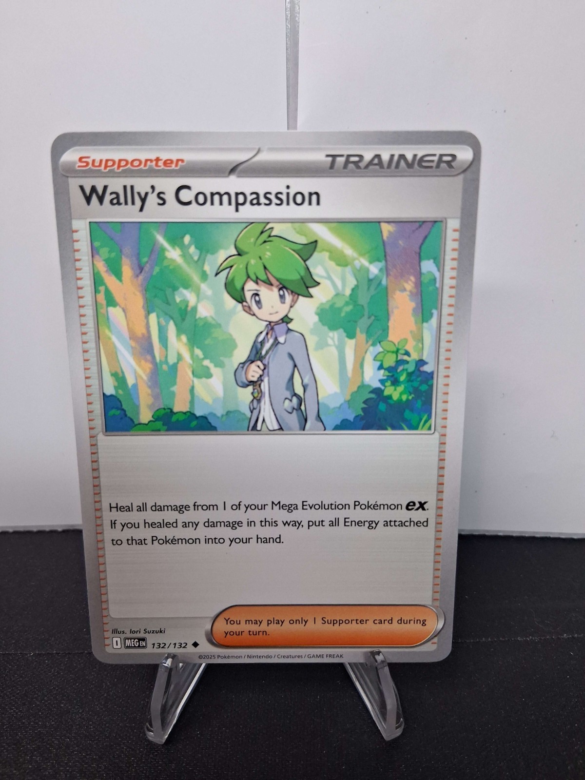 Wally's Compassion - 132/132 - ME01: Mega Evolution (MEG) Near Mint Card