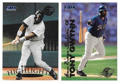 1999 Fleer Tradition MILLENIUM - SAN DIEGO PADRES Team Set
