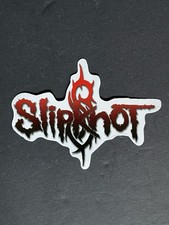 Slipknot Red Sticker Iconic 90s Nu Metal Rock Band Iowa for Laptop Etc New