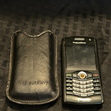 BlackBerry Pearl 8130 Black Cell Phone Very Rare Smartphone Untested