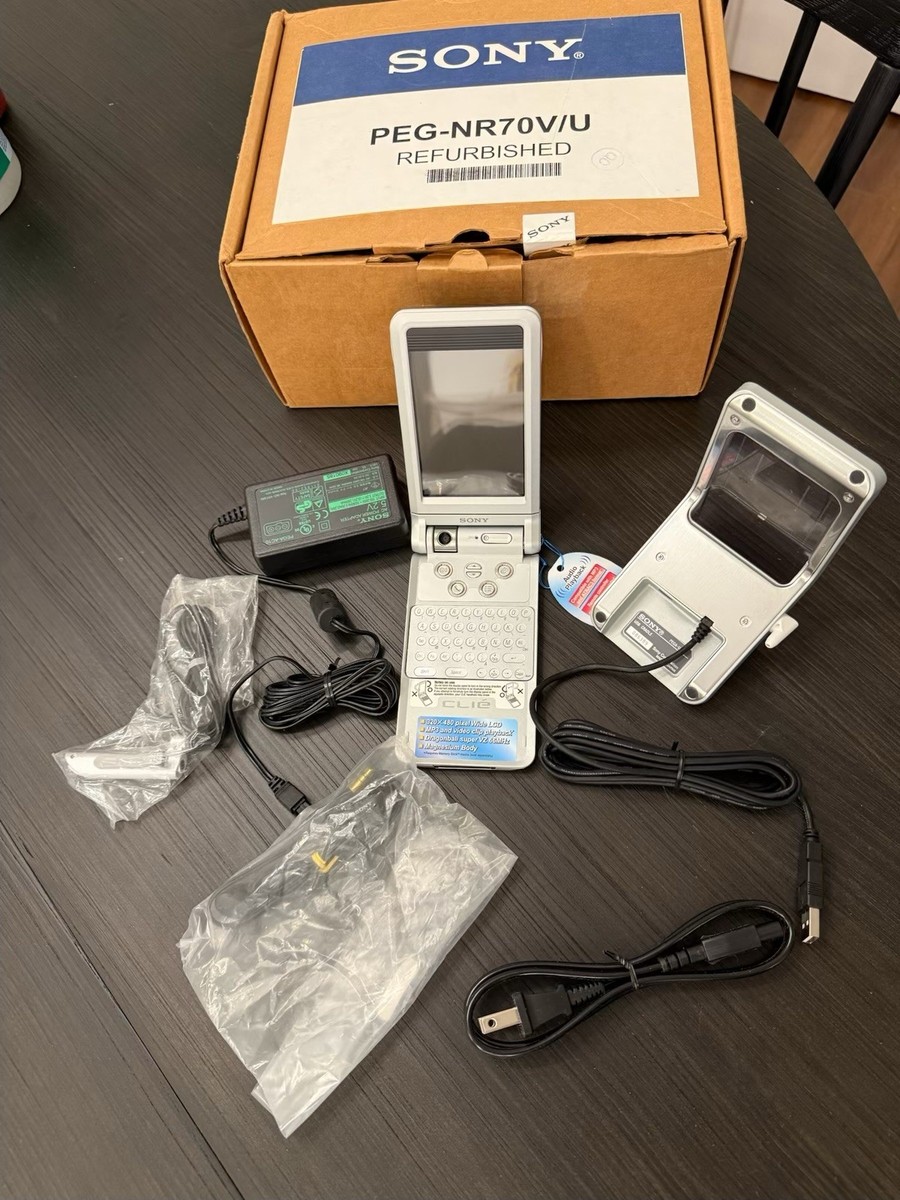 Sony CLIÉ PEG-NR70V/U PDA – With Box & Accessories | eBay