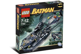 Lego Batman #7780: The Batboat (100% Complete w/ instructions & box)