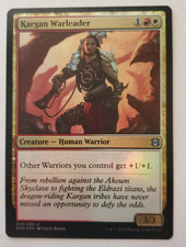 1x Kargan Warleader FOIL Zendikar Rising MTG Magic the Gathering NM