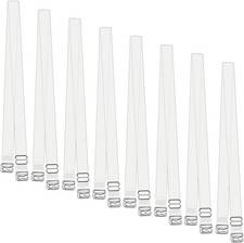 4 Pair Clear Bra Straps Invisible Transparent Shoulder Bra Strap Replacement