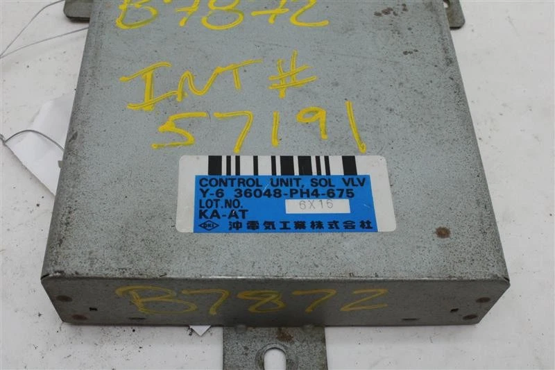 Computadora ECU ECM HONDA ACUERDO 1986 87 CARB AUTOMÁTICO 36048PH4675 1079644 Foto 4 de 4