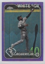 2024 Topps Chrome Logofractor Edition Purple Refractor 13/250 Luis Robert Jr rw9