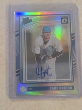 2024 DONRUSS OPTIC RATED PROSPECT CADE HORTON AUTO CUBS ⚾️ 😎 + 25 MLB CARDS