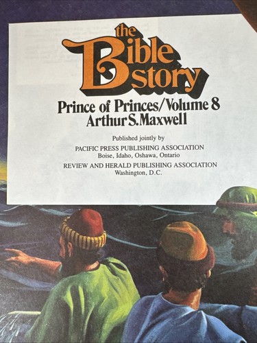 The Bible Story Volume 8 Arthur S Maxwell Hardback Christian Children Book 1975 - Picture 11 of 18