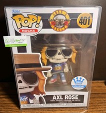 Funko Pop Guns And Roses Axl Rose #401 Funko Exclusive With Protector