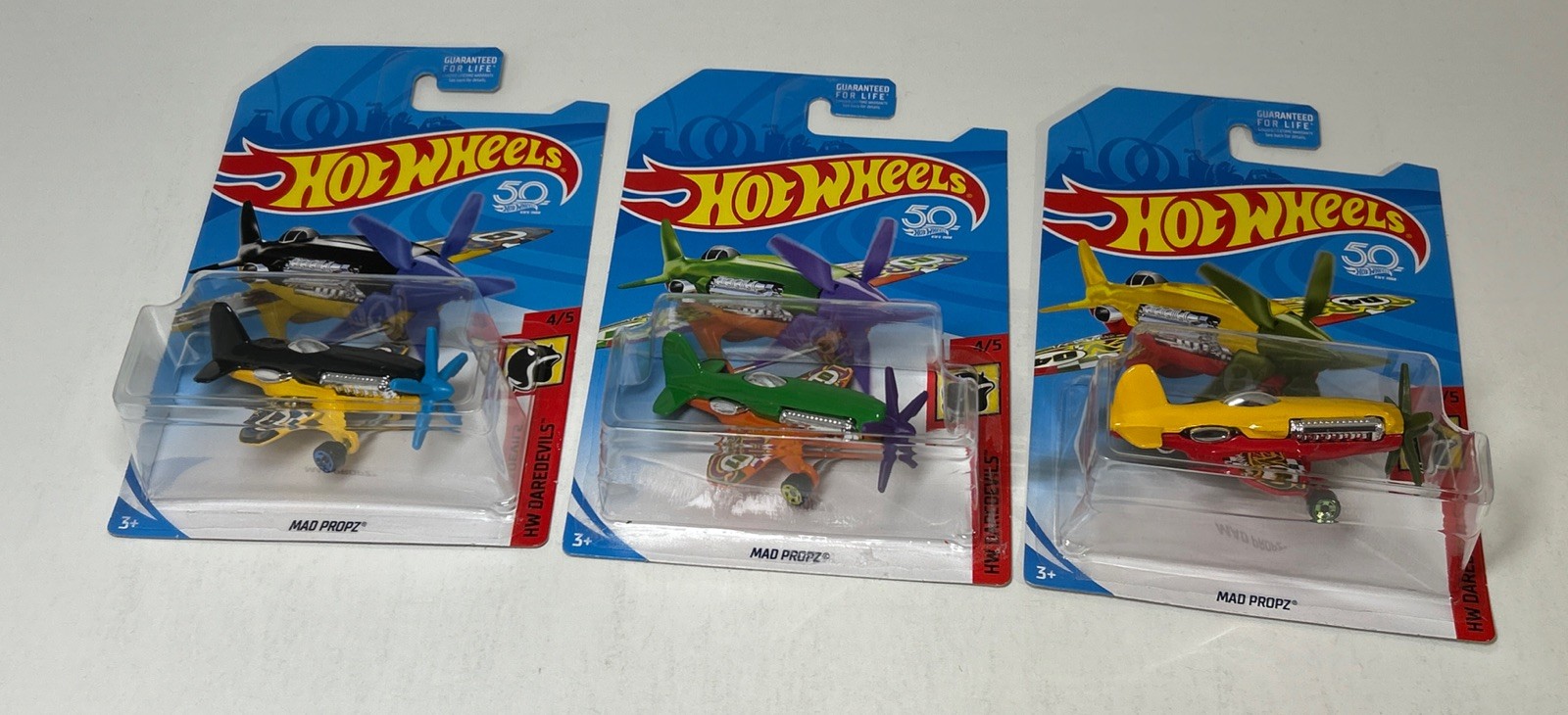 Hot wheels 2017 Mad Propz Lot of 3