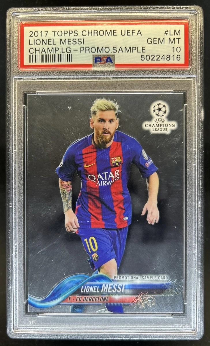 Preços baixos em Topps Lionel Messi Futebol Figurinhas e cartas