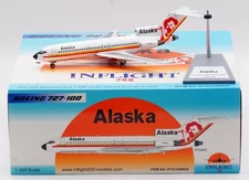 INFLIGHT 1:200 Alaska Airlines Boeing B727-90C Diecast Aircraft Jet Model N798AS
