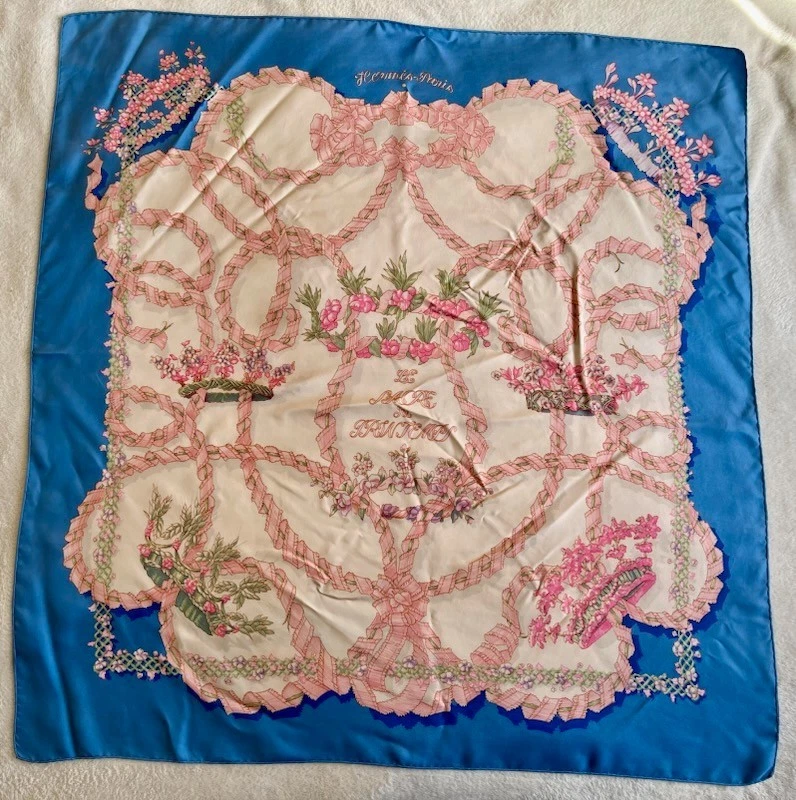 Foulard HERMÈS Carré 140 - Soie 100% - Motif Flores Del Este - Neuf Avec étiquettes