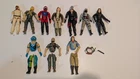 Vintage G.I. Joe Action Figure Bundle Lot of 10 For Parts Or Repair