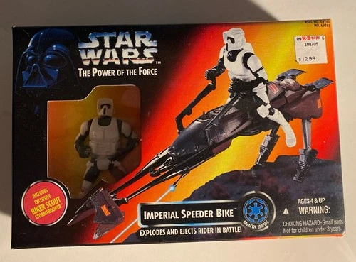 Star Wars The Power of the Force - Imperial Speeder Bike Imperial Scout