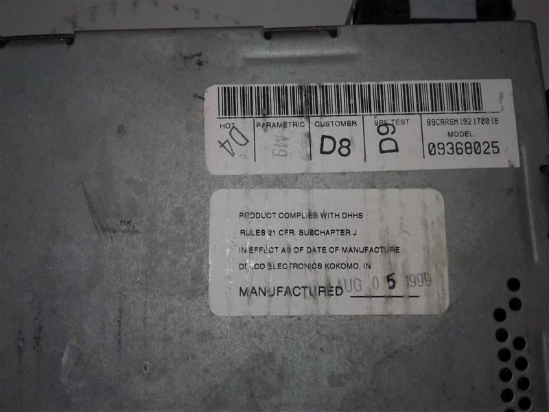 Мотор стеклоподъемника правый для пассажира подходит для 95-05 BLAZER S10/JIMMY S15 64866 - Изображение 2 из 3