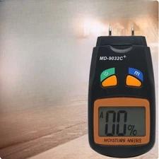 Moisture Meter LCD Display Digital Humidity Tester Moisture Content Detector