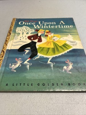 Once Upon A Wintertime, Walt Disney's , A Little Golden Book 1950 #D12 ''B''