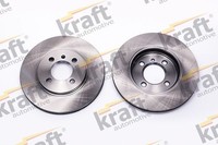 2X Kraft Automotive Bremsscheibe 6042520 FüR BMW