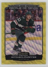 2022 O-Pee-Chee Platinum Marquee Rookies Yellow Surge Mitchell Chaffee #248 13o2