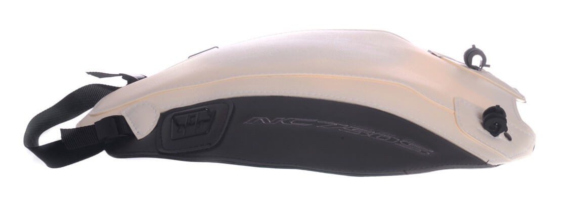 Tapis Bagster 1670A blanc, idéal pour voyager en moto Honda NC 750 S