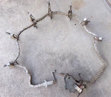 Mathey Dearman D2235 10" - 36" Universal Chain Clamp, 10.5' Chain, 7 Jackbars