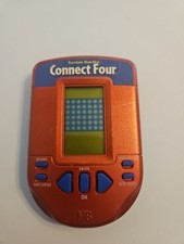 Connect Four Electronic Handheld Game by Hasbro 2002 Tested Works