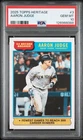 2025 Topps Heritage Record Breakers 🔥AARON JUDGE🔥 #3 PSA 10 💎 Gem Mint