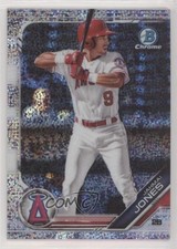 2019 Bowman Draft Chrome Sparkles Refractor Jahmai Jones #BDC-163 00e4