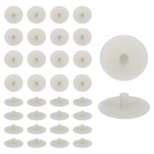 100pcs screw caps, 18x5.4mm for decoration plastic screws light gray