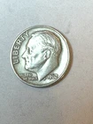1962 P Roosevelt Dime 90% Silver VF
