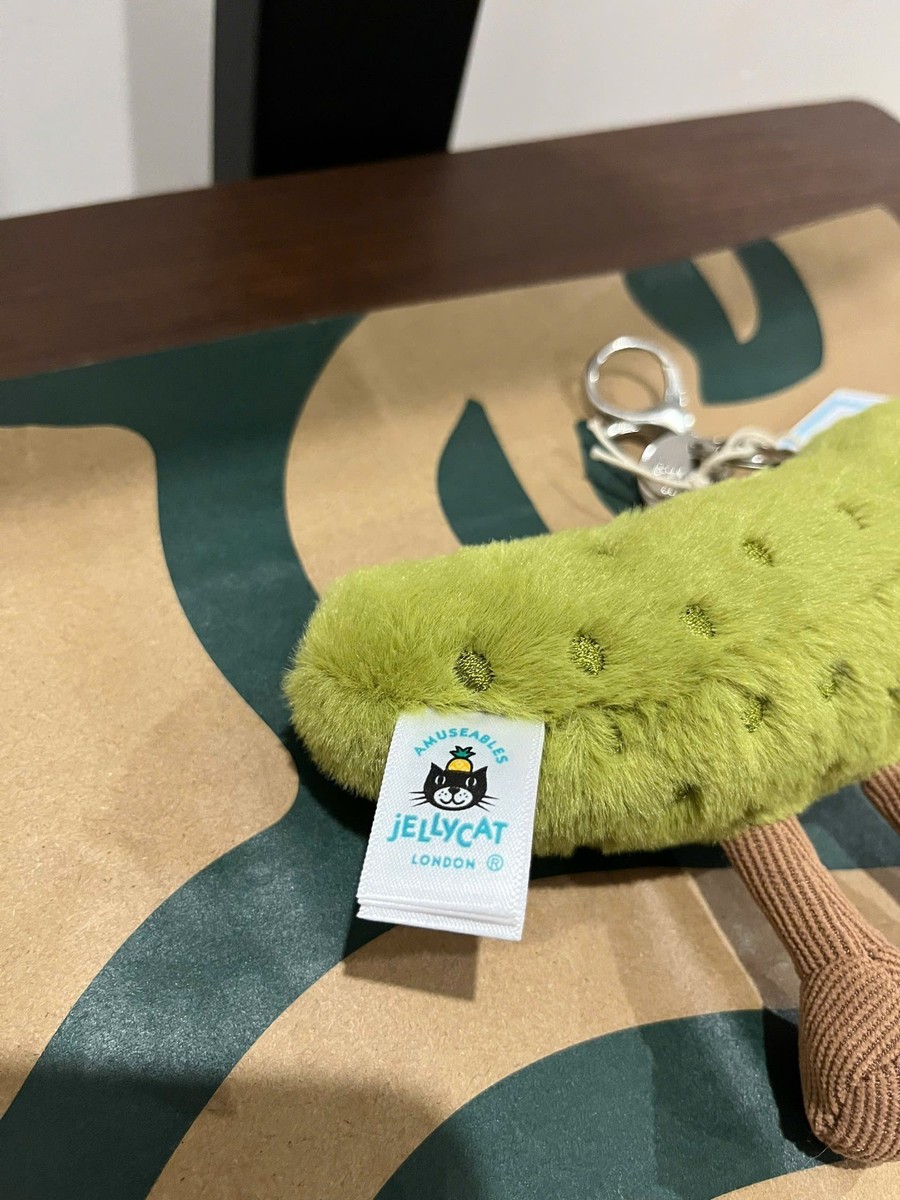Jellycat Amuseables Pickle Plush Toy Soft Stuffed Doll Cute Gift