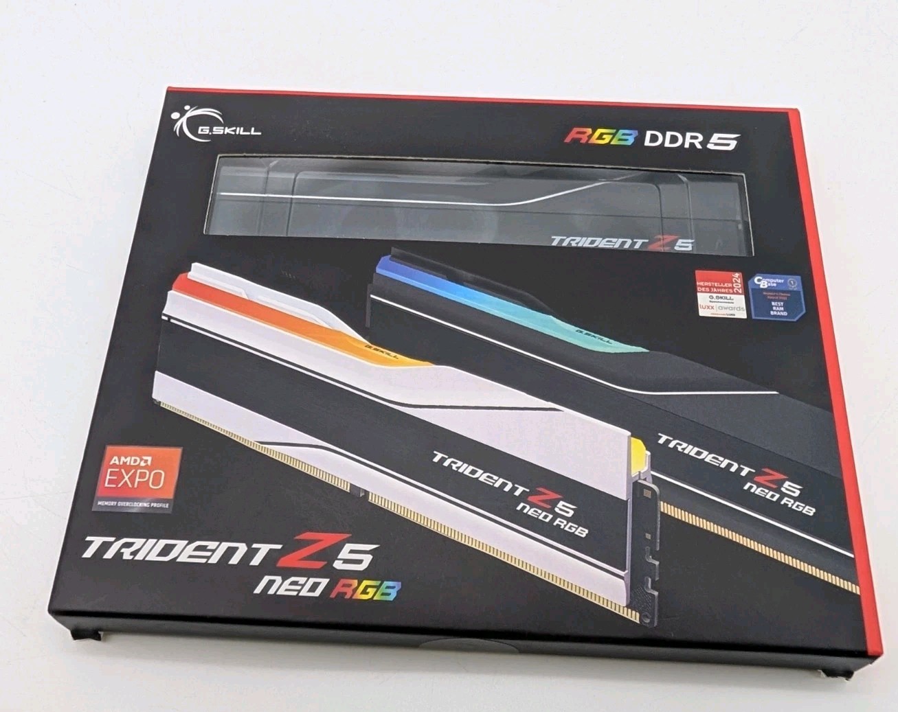 G.SKILL Trident Z5 Neo RGB Series 64GB (2 x 32GB) 288-Pin PC RAM DDR5 6000 (PC5