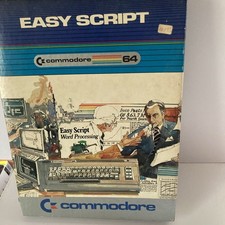 Easy Script Commodore 64 Word Processing With...